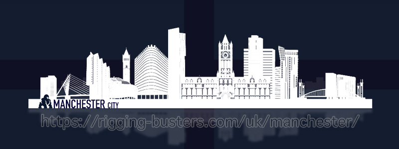 Rigging Busters in Manchester, UK