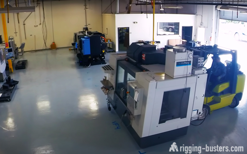 CNC Machine Movers in Jacksonville, Florida, USA