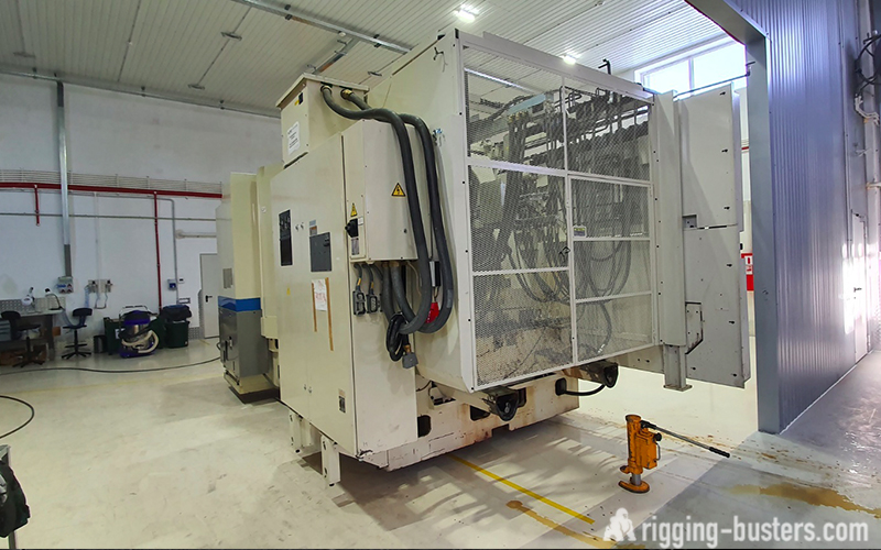 CNC Machine Movers in Manchester, England, UK