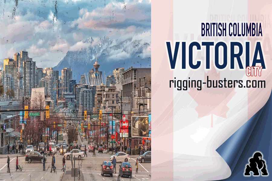Hero image of the Rigging-Busters company for Victoria, BC, Canada