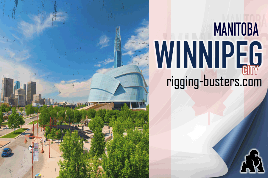 Hero image of the Rigging-Busters company for Winnipeg, MB, Canada