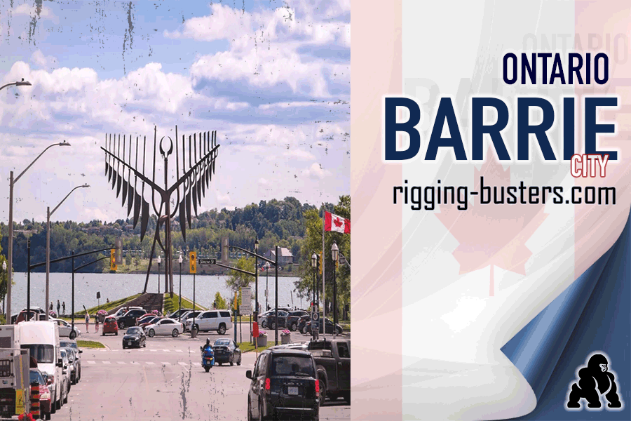 Hero image of the Rigging-Busters company for Barrie, Ontario, Canada