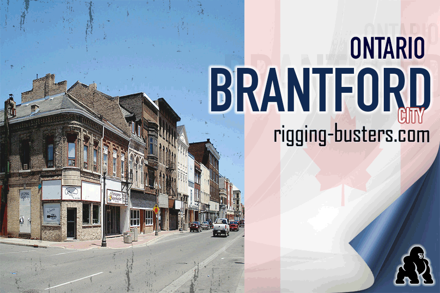 Hero image of the Rigging-Busters company for Brantford, Ontario, Canada