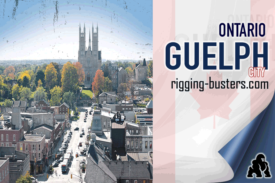 Hero image of the Rigging-Busters company for Guelph, Ontario, Canada