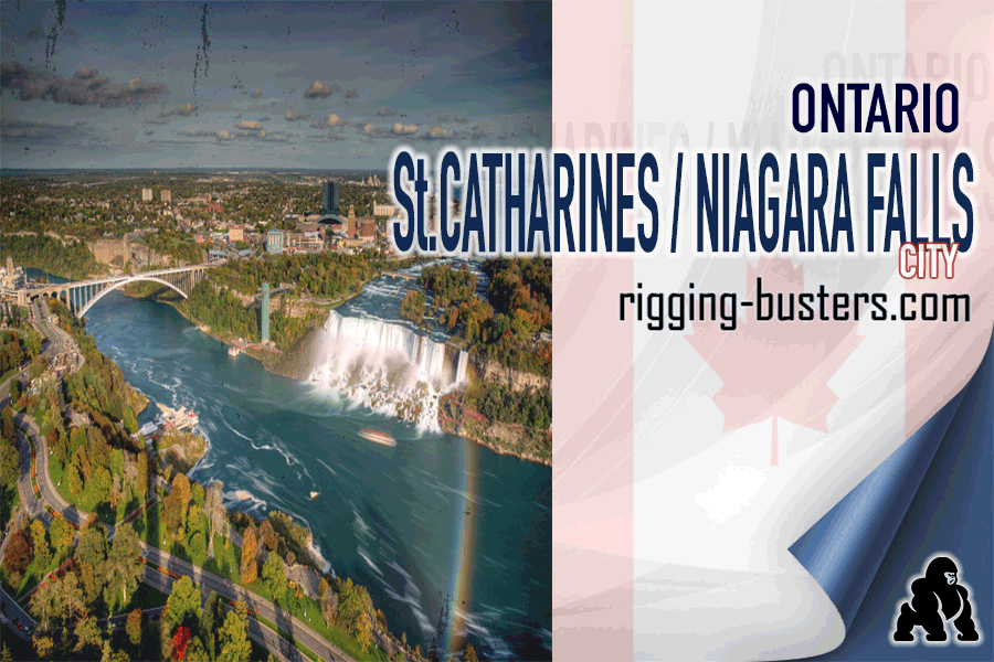 Hero image of the Rigging-Busters company for St. Catharines – Niagara Falls, ON, Canada