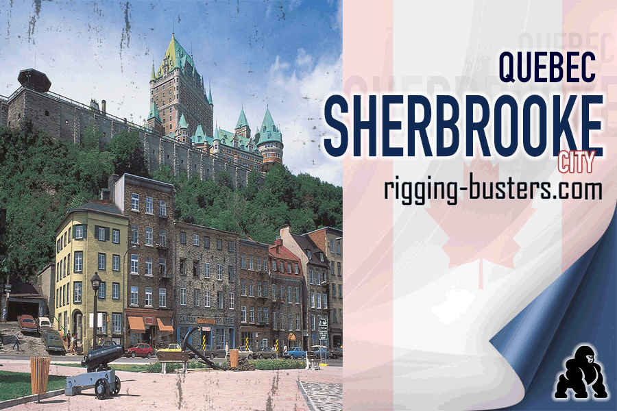 Hero image of the Rigging-Busters company for Sherbrooke, QC, Canada