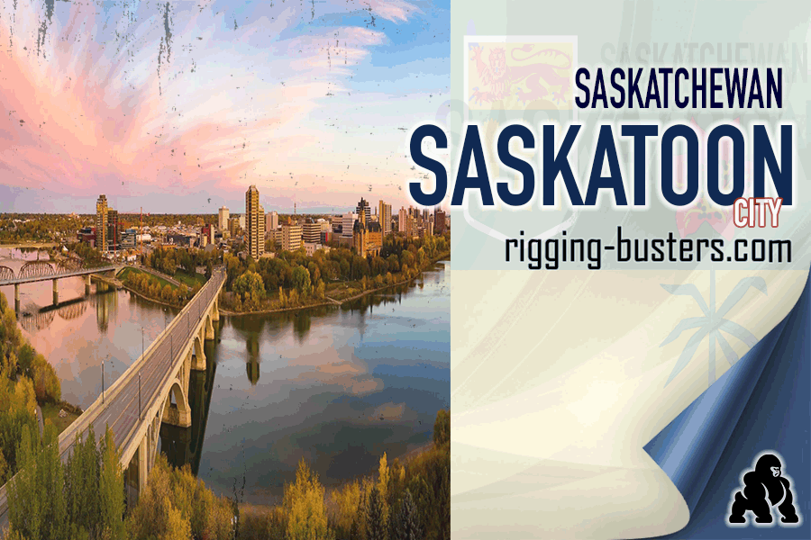 Hero image of the Rigging-Busters company for Saskatoon, SK, Canada
