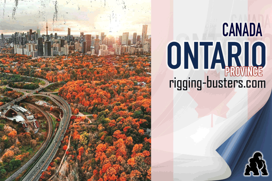 Hero image of the Rigging-Busters company for Ontario, Canada