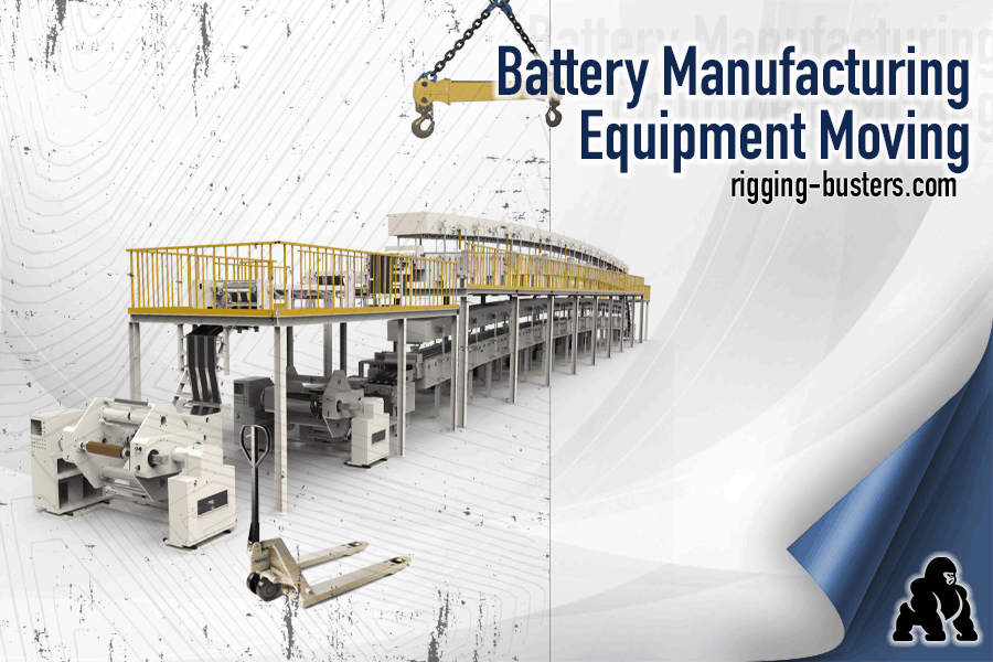 Battery Manufacturing Equipment Moving in Toronto, ON