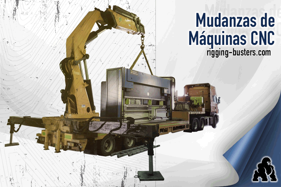 Mudanzas de Máquinas CNC en El Paso, TX