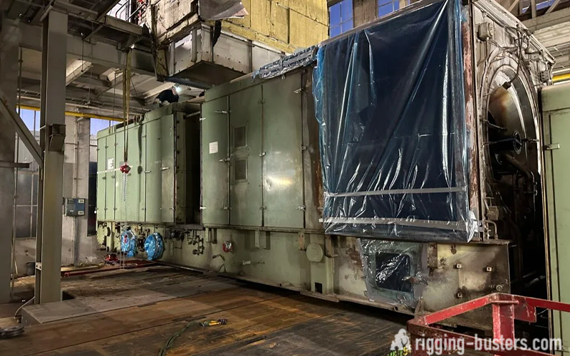 Insured decommissioning crew in Hamilton, Ontario