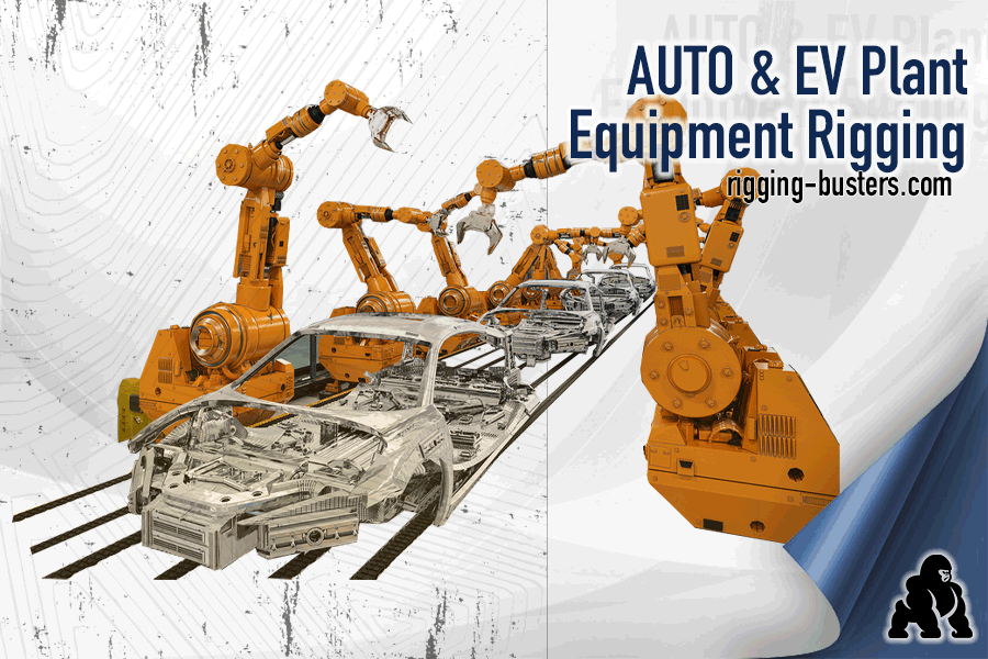 Auto and EV Plant Equipment Rigging