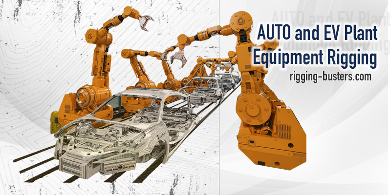 'Auto and EV plant equipment rigging in Windsor, Ontario