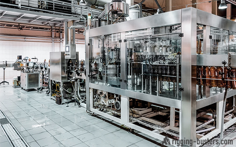 Bottling line rigging Brampton