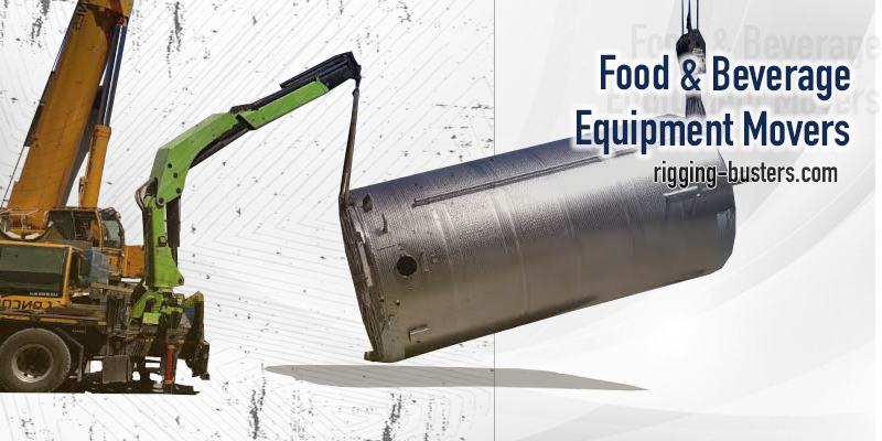 Food and beverage processing equipment moving in Brampton, Ontario